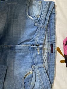 Ginger Ripped Slim Jeans