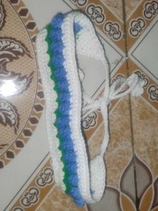 Crochet Tulip hand bend, handmade