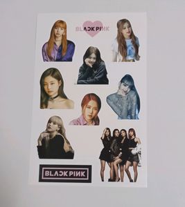 Blackpink Sticker Sheet