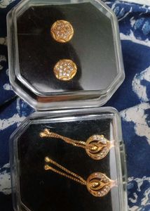 New 22 Carat Gold Earring  Combo