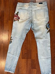 Embroidered Denim Jeans From South Africa