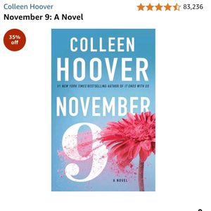 "NOVEMBER 9" The Book With Alots Of Emotions 🫶!!!