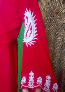 Red chicken kari dress....