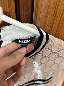 White Lace Mini Dress