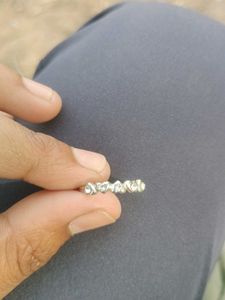 Ring For Girls With Silver Design