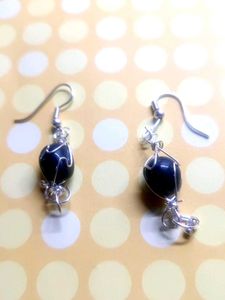 Black Onyx Necklace and Earring Set