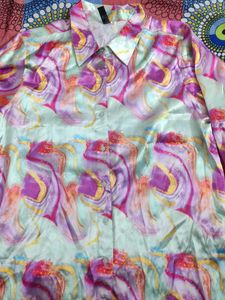 Abstract Print Shirt