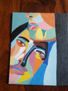 Woman Canvas Painting