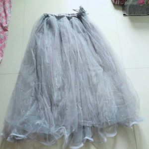 Silver Princess Skirt