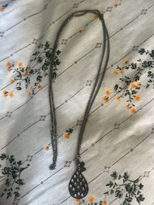 Butterfly Drop Pendant Necklace