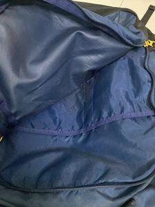 Backpack Navy Blue Colour 🎉 No Tear 3 Pocket Following 1 More Laptop Pocket
