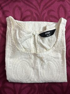 White Casual Top