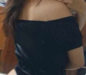 Off-Shoulder Corset Top