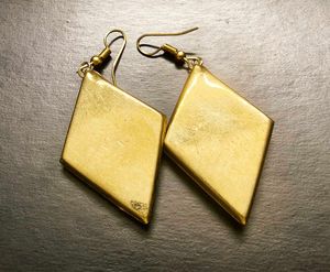 Colorful Multi Colour Mosaic Dangle Earrings