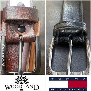 Woodland & Tommy Hilfiger Belts