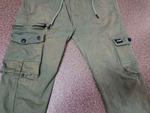 Olive Green Cargo Pants