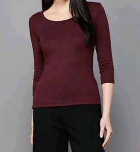 Maroon Top