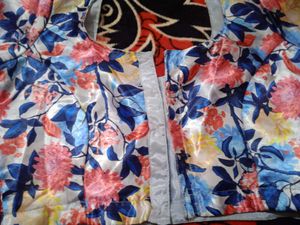 Silk Saree With Stiched Blouse