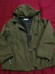 Hooded double layer Jacket