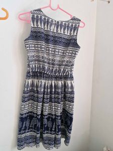 Boho Chic Print Dress