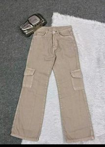 BEIGE CARGO JUST USED TWICE