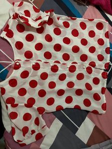 Polka Dotted Top