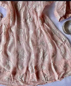 Pale Rose Fairy Kurti