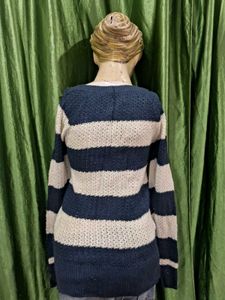 Striped Knit Sweater