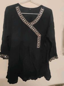 Black Mirror Work Kurti