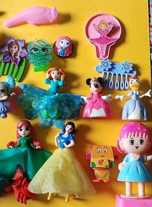 Set Of-25 Toys Of Kinder Joy(Pink Edition)