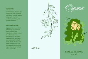 Aiyra Organics-Best Anti Hairfall growth Hair Oil