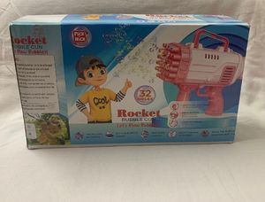 Offer💥TOY Rocket BUBBLE GUN for Kids (3+ yrs)