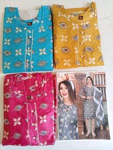 Kurti , Pant & Dupatta