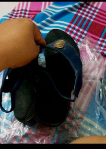Blue Thong Sandals