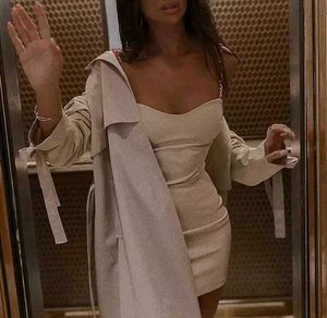 Brand New(Urbanic) Chain Strap V-Neck Bodycn dress