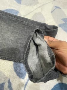 Gray Denim Jeans