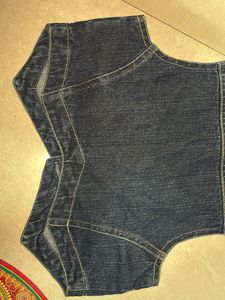 Blue Denim Vest