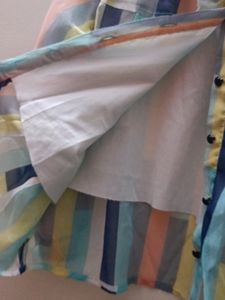 Multi Colour Jeans Top