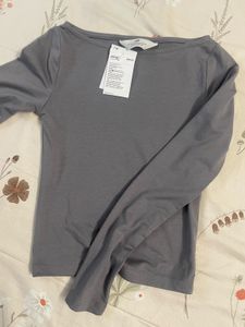 Gray Long Sleeve Shirt