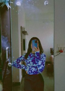 Tie Dye Long Sleeve Top