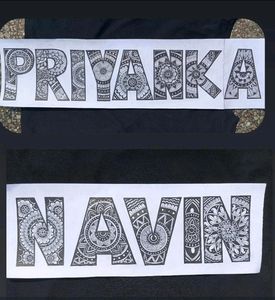 Name Mandala Art