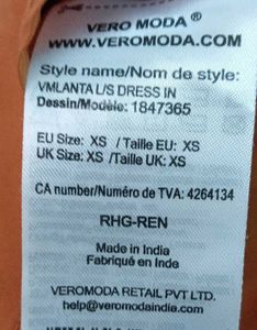 Vero Moda Formal Elegant Brown Dress