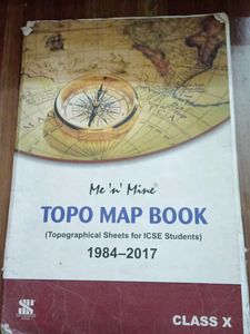 Icse 10 Topo Map Book
