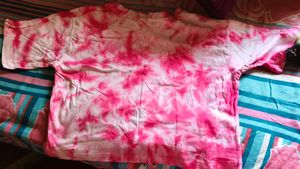 Clearance Sale Pink Tie-Dye T-Shirt