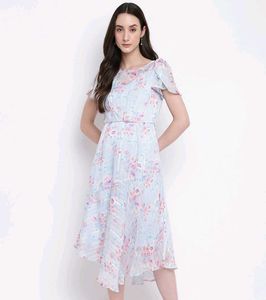 Prette Blue Floral Dress