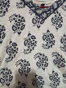 Floral Print Tunic Top