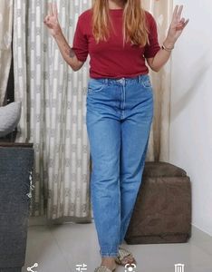 Bershka jeans 32/34 high waist