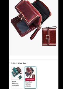 Burgundy Wallet