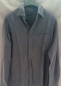 Uniqlo Blue Button-Down Shirt