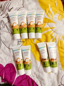 Mamaearth Facewash, Sunscreen ,Face Cream